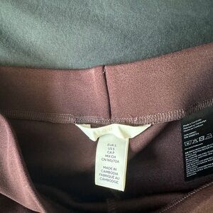 HM Wine Red Flare Trousers Size Small